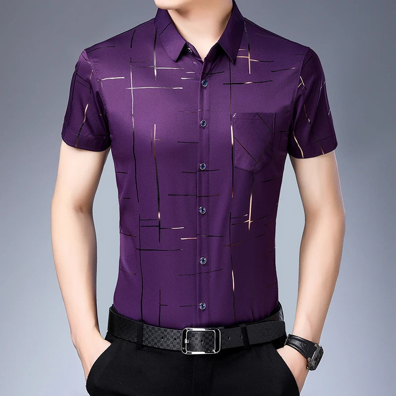 Shirt No Iron and Wrinkle Resistant Top