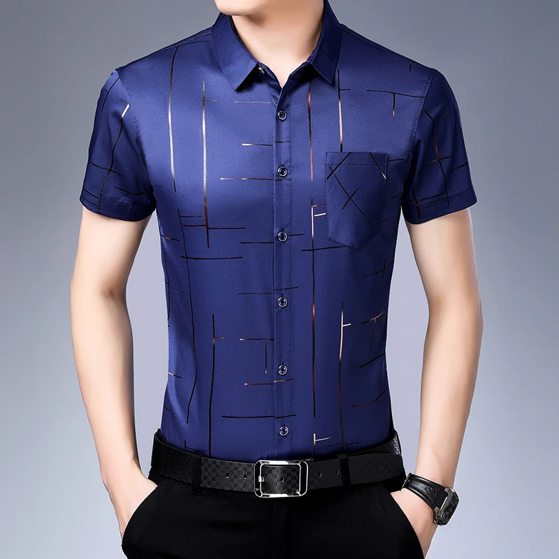 Shirt No Iron and Wrinkle Resistant Top