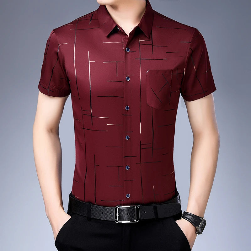 Shirt No Iron and Wrinkle Resistant Top