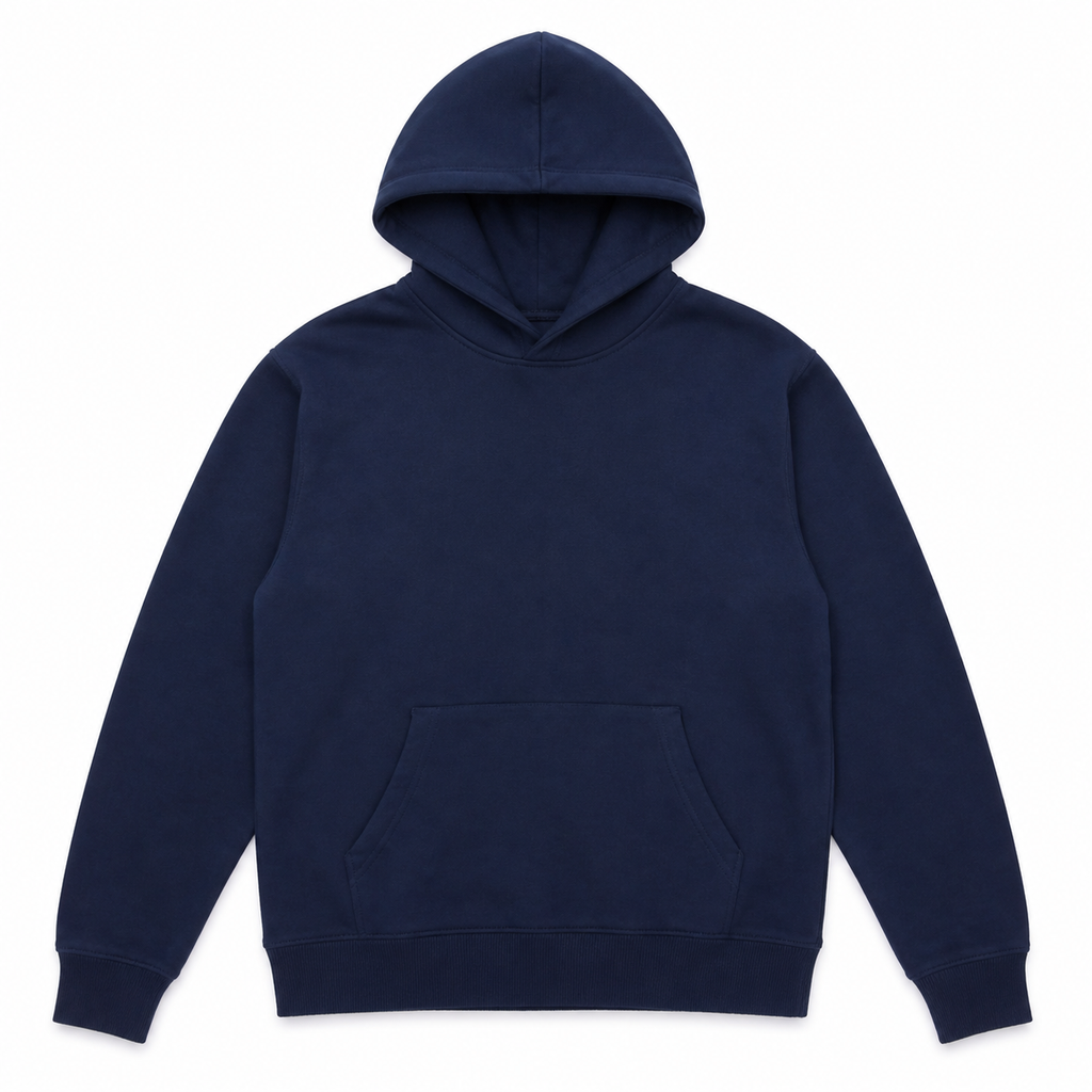 Navy Pullover Hoodie